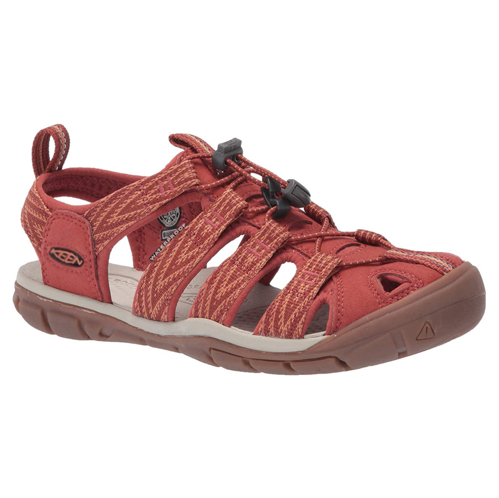 Keen Clearwater CNX Women's Waterproof Sandals#color_brick dust pheasant