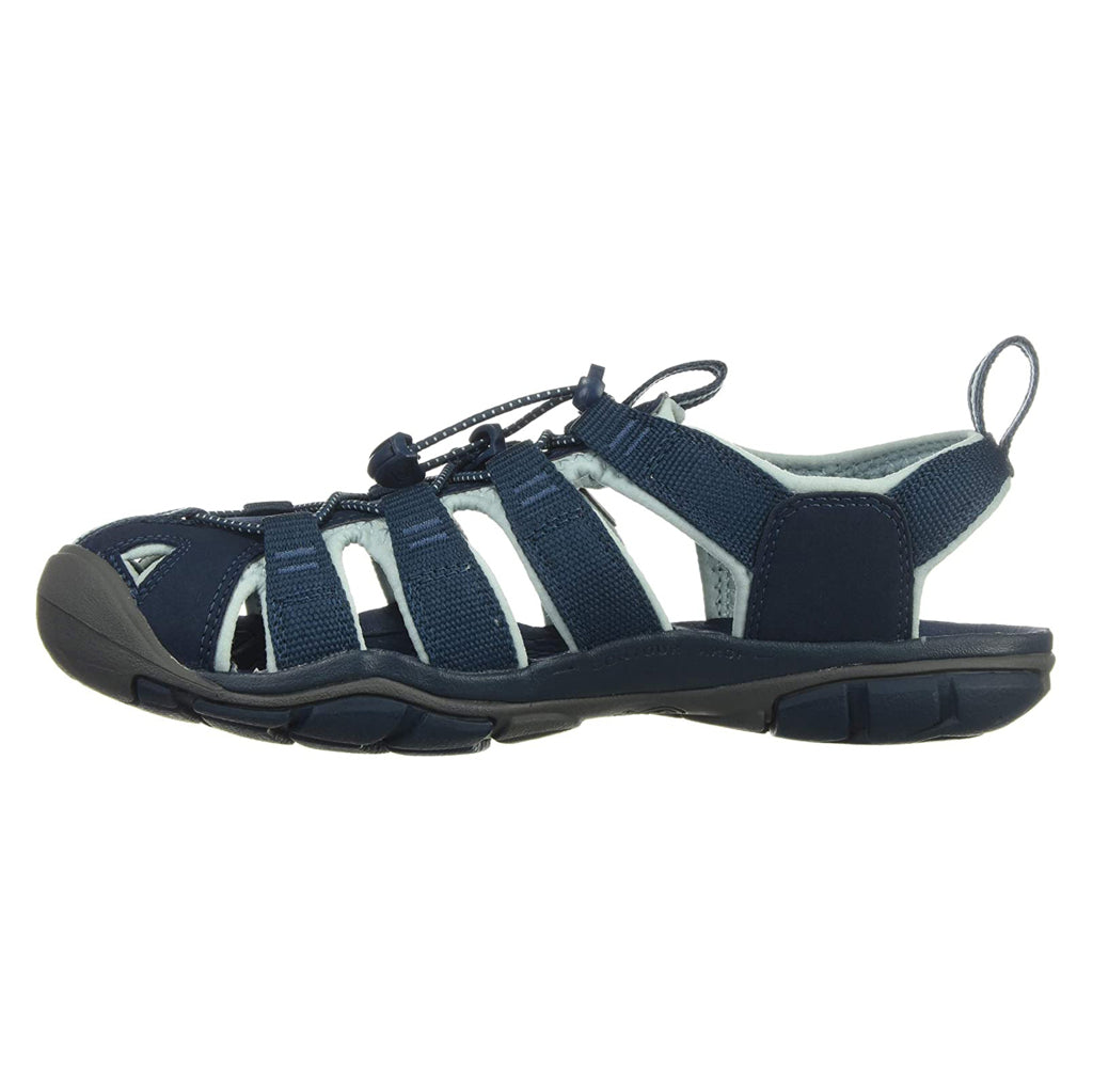 Keen Clearwater CNX Women's Waterproof Sandals#color_navy blue glow