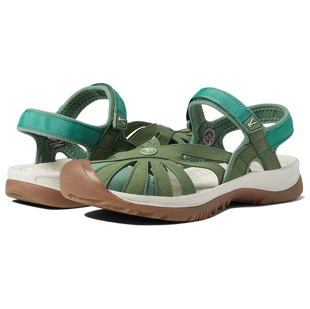 Keen Rose Washable Textile Women's Casual Sandals#color_dark ivy butterfly