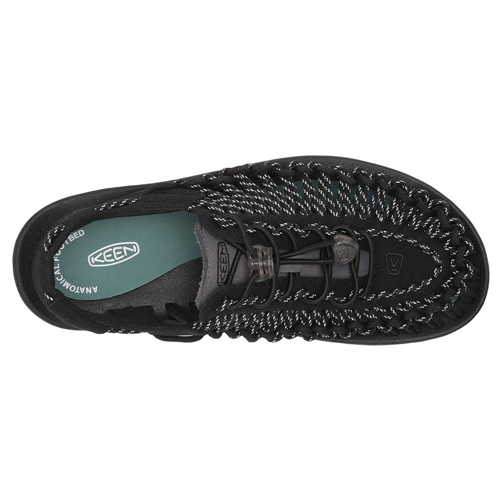 Keen UNEEK Synthetic Textile 2-Cord Monochrome Men's Sandals#color_glr black
