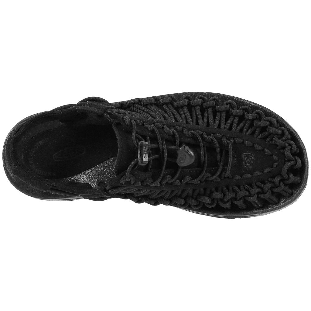 Keen UNEEK Synthetic Textile 2-Cord Monochrome Women's Sandals#color_black