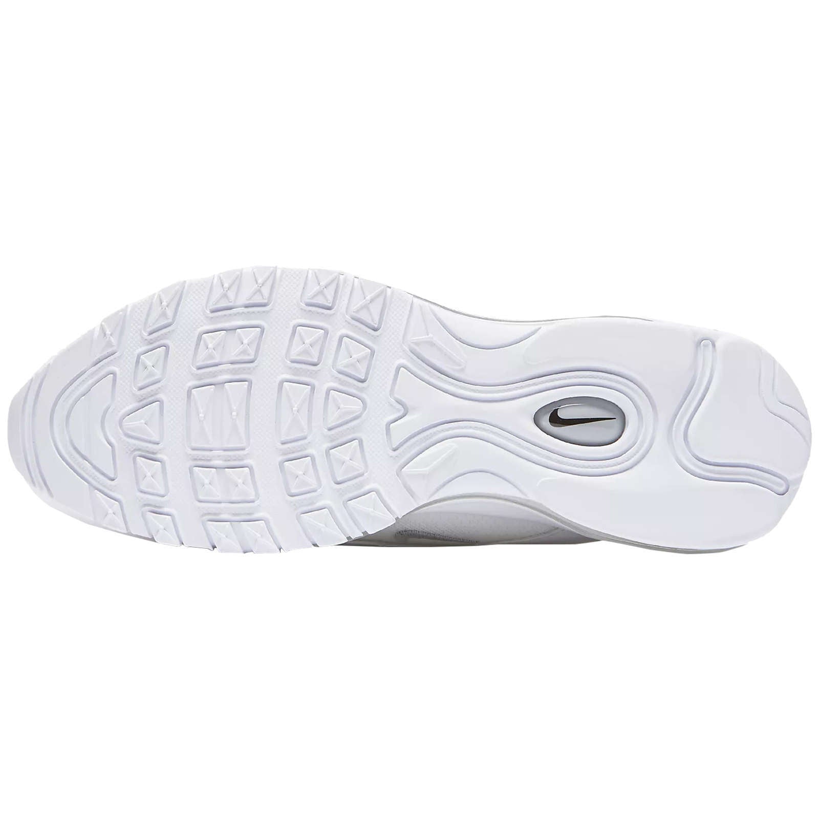 Nike Air Max 97 Synthetic Textile Men's Low-Top Trainers#color_white wolf grey