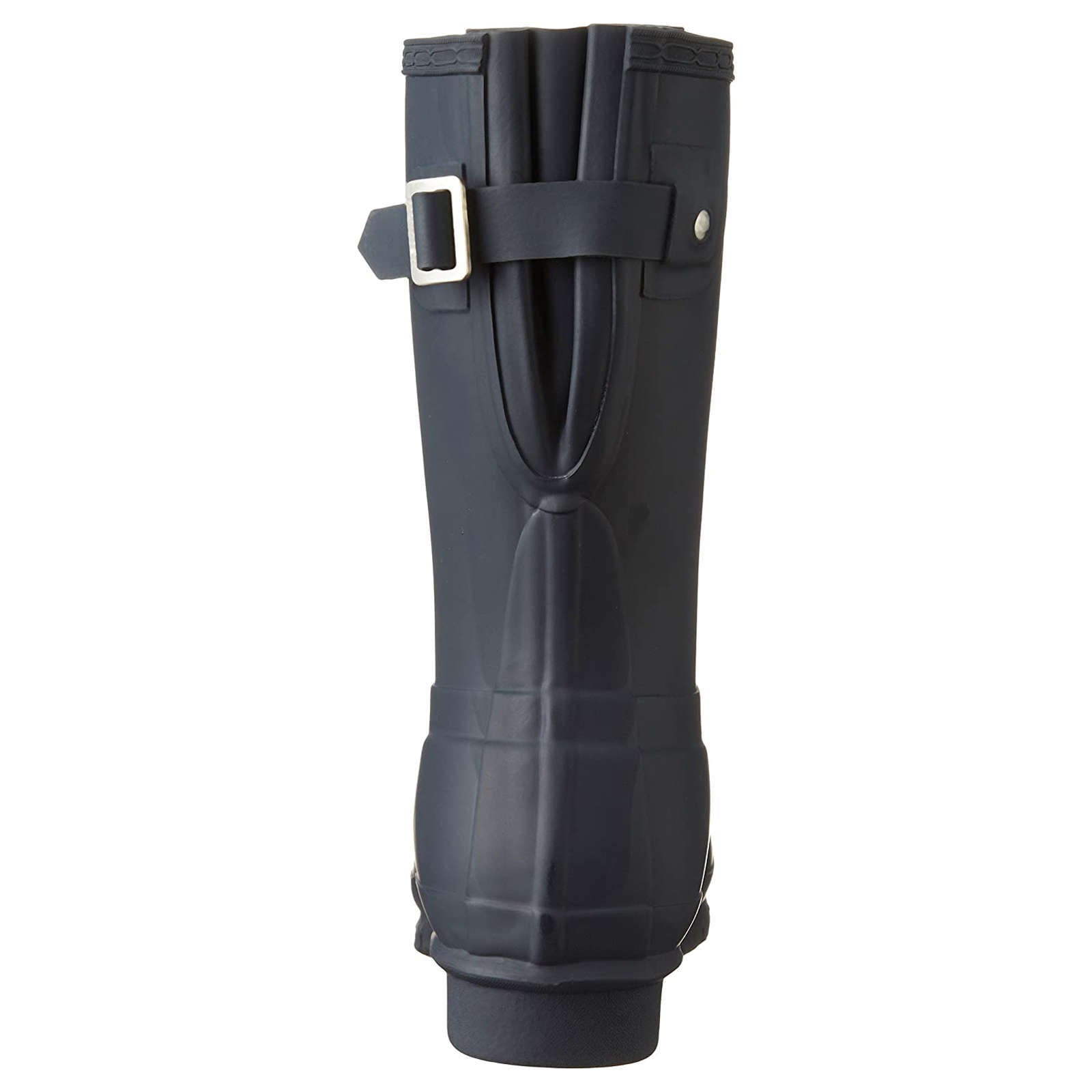 Hunter Original Back Adjustable Short Rubber Women's Short Wellington Boots#color_navy