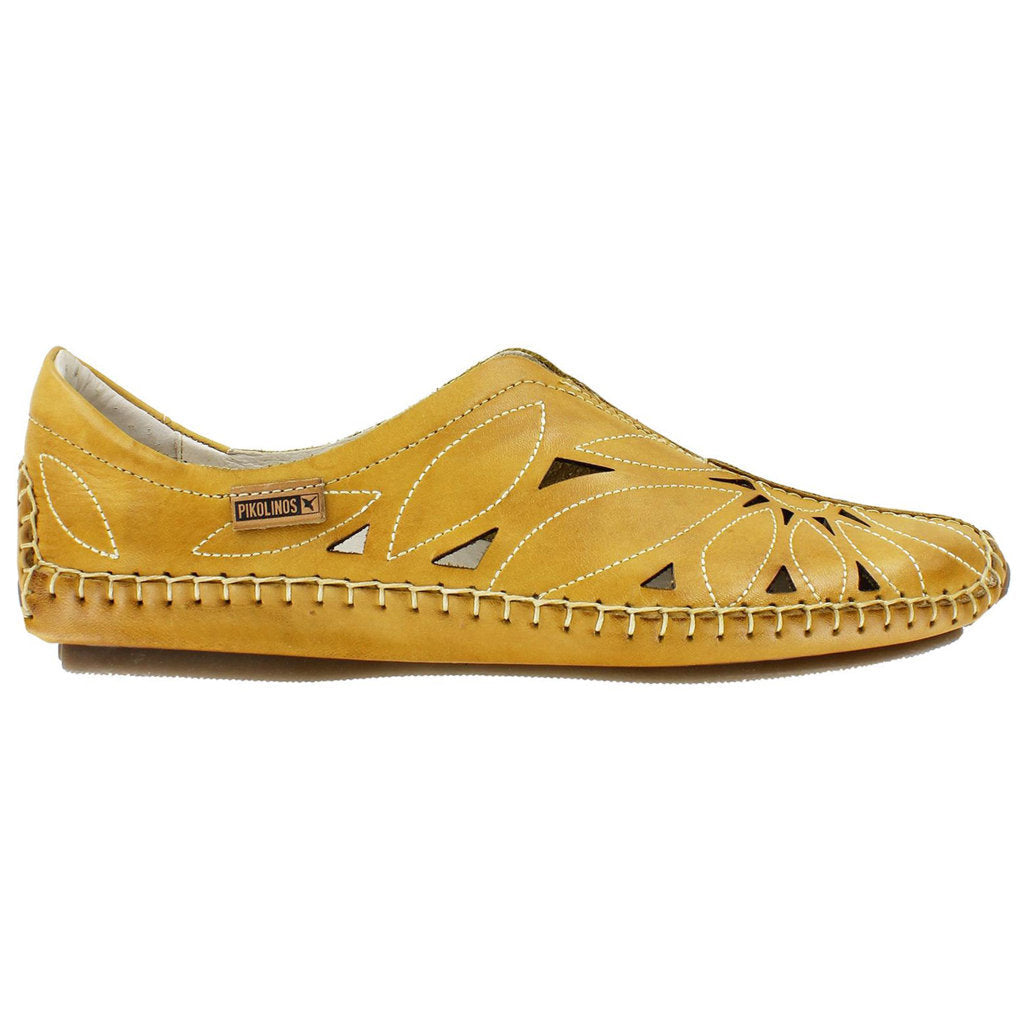 Pikolinos Jerez 578-7399 Leather Womens Shoes#color_honey