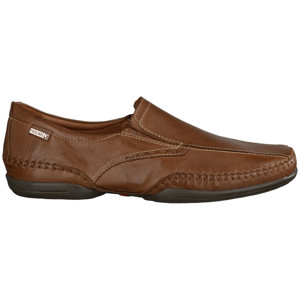 Pikolinos Puerto Rico 03A-6222 Leather Mens Shoes#color_cuero