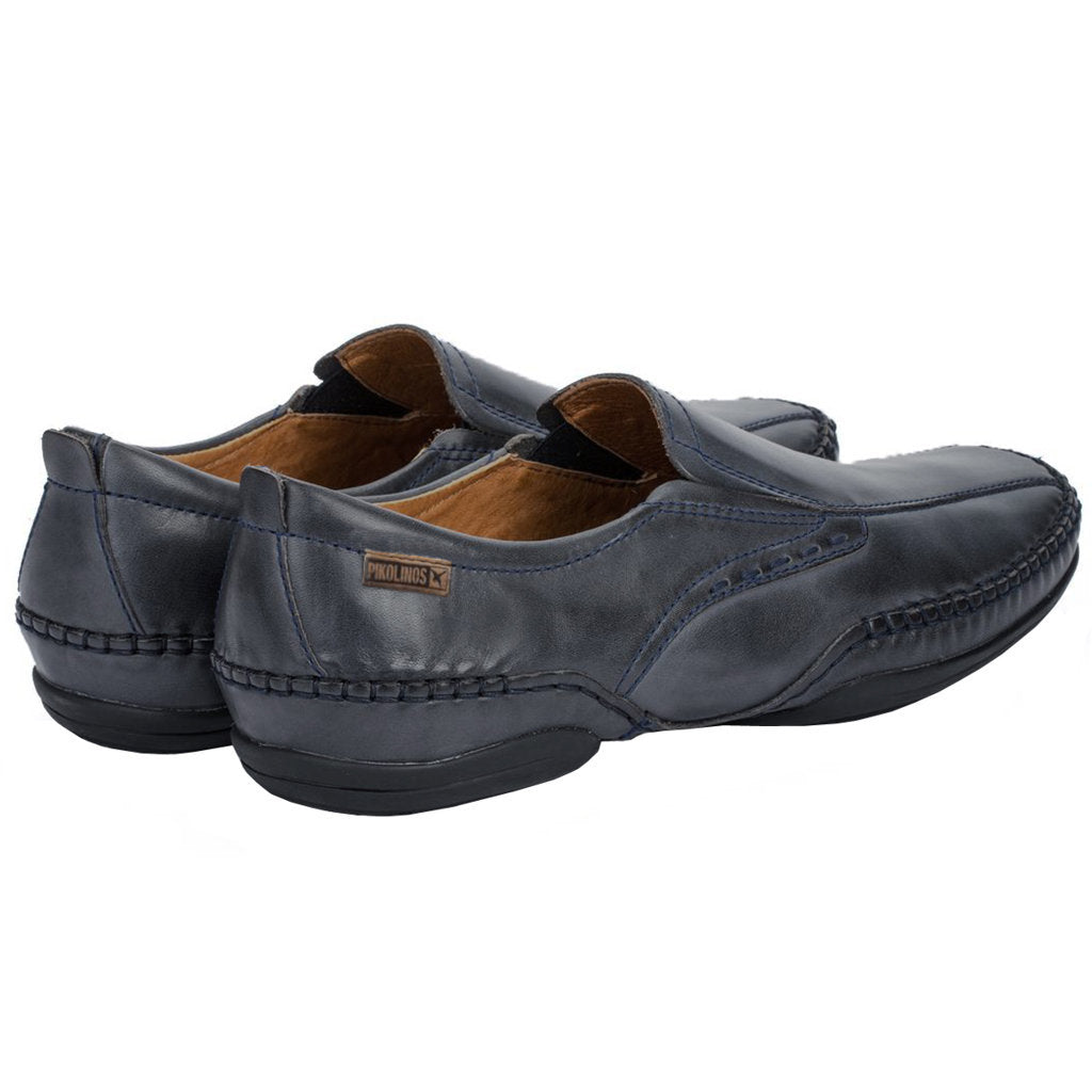 Pikolinos Puerto Rico 03A-6222 Leather Mens Shoes#color_blue