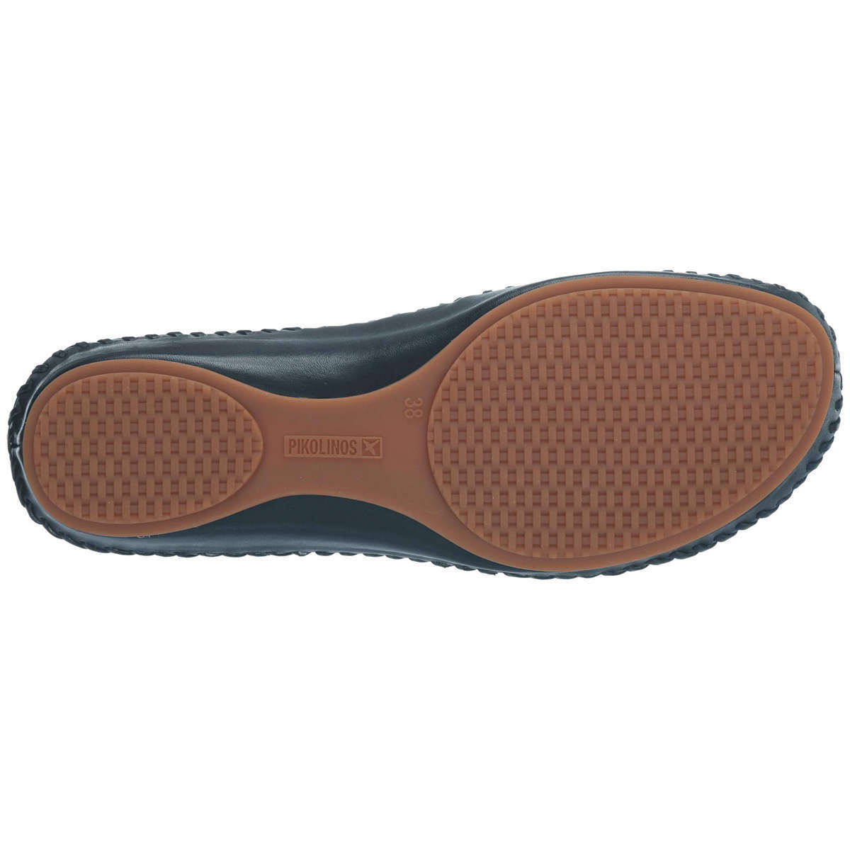 Pikolinos Puerto Vallarta 655-8312 Leather Womens Sandals#color_navy blue