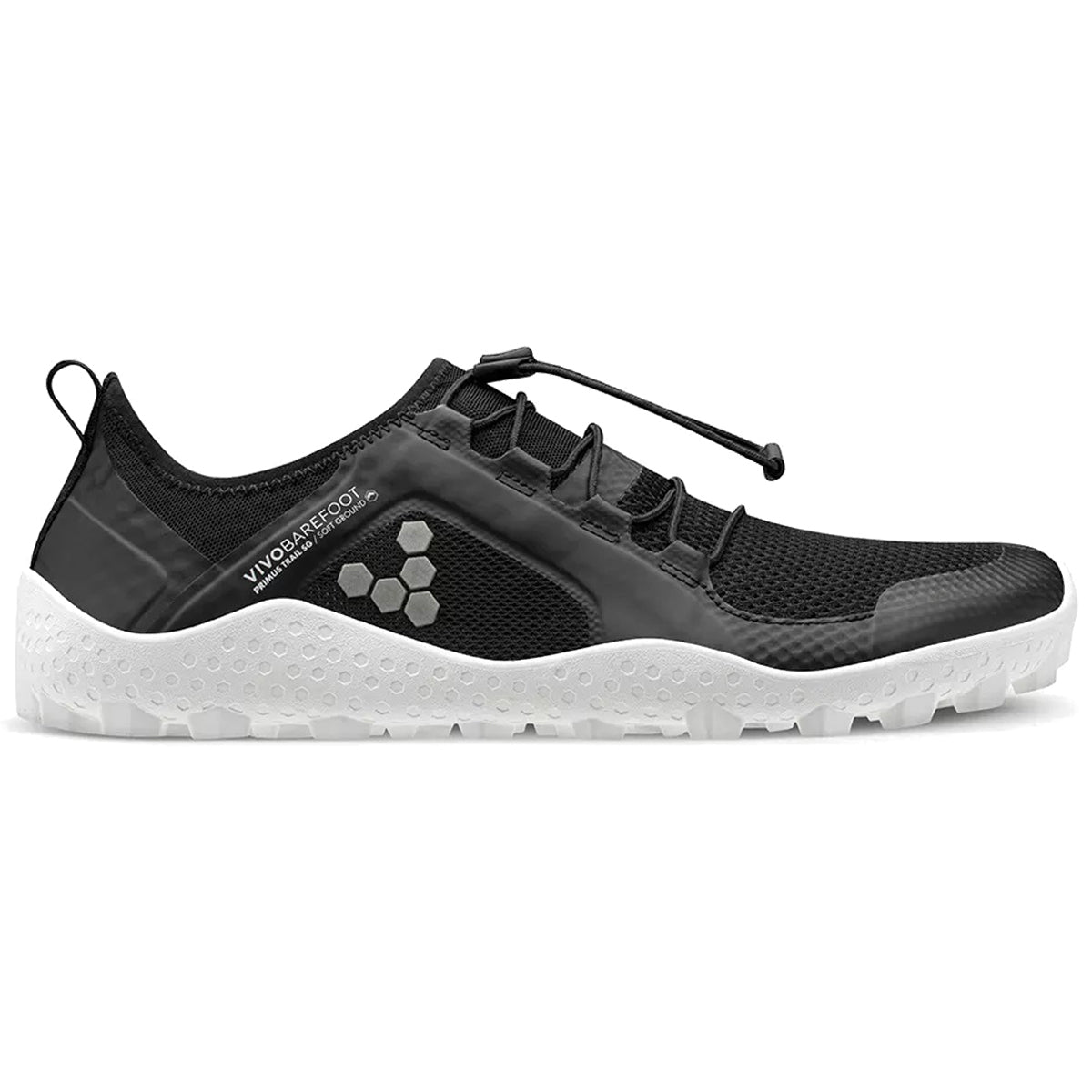Vivobarefoot Primus Trail Soft Ground Synthetic Mesh Men's Trainers#color_obsidian