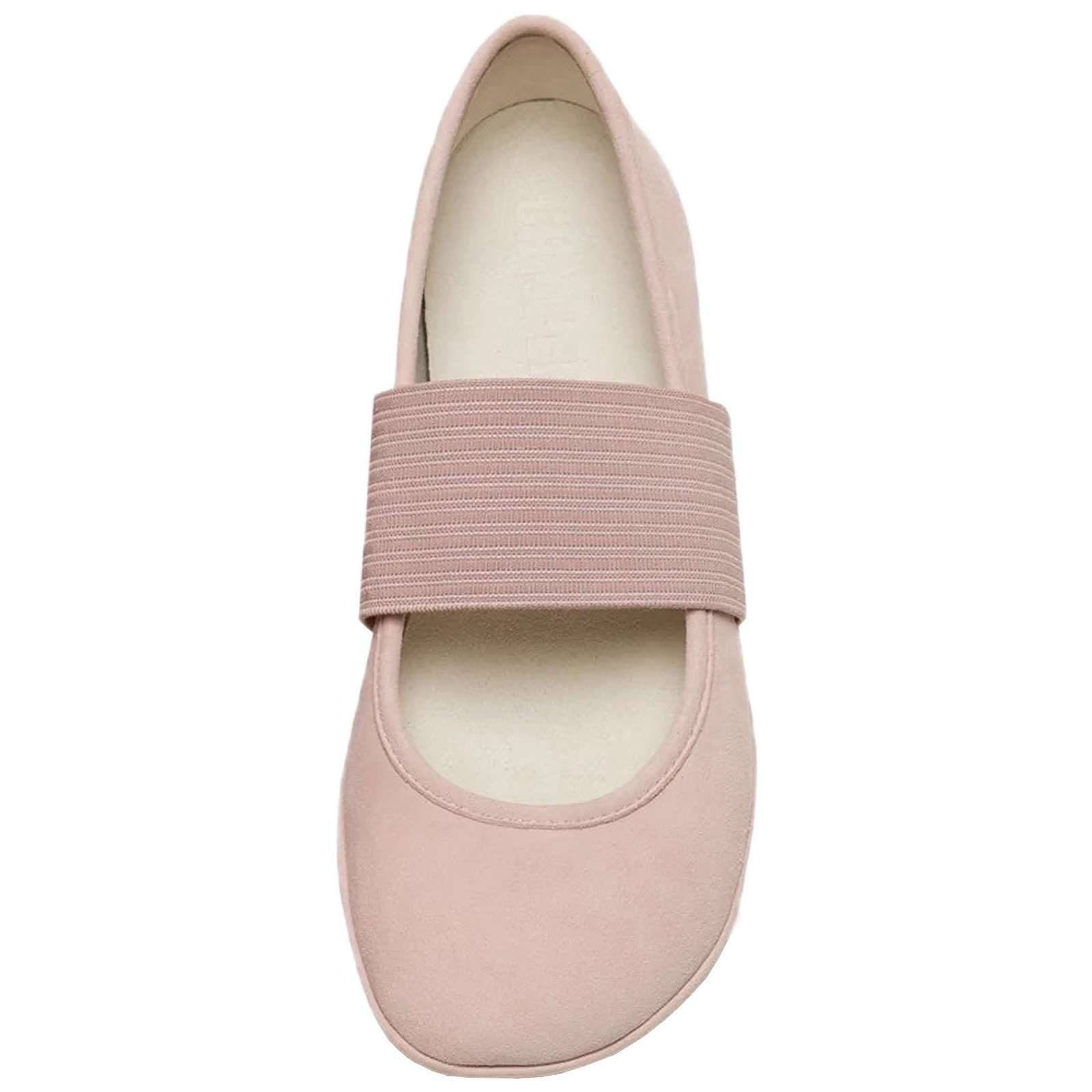 Camper Right Nubuck Leather Women's Moccassins#color_pink