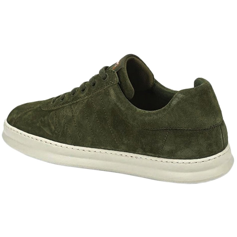 Camper Runner Nubuck Leather Men's Low-Top Trainers#color_military green