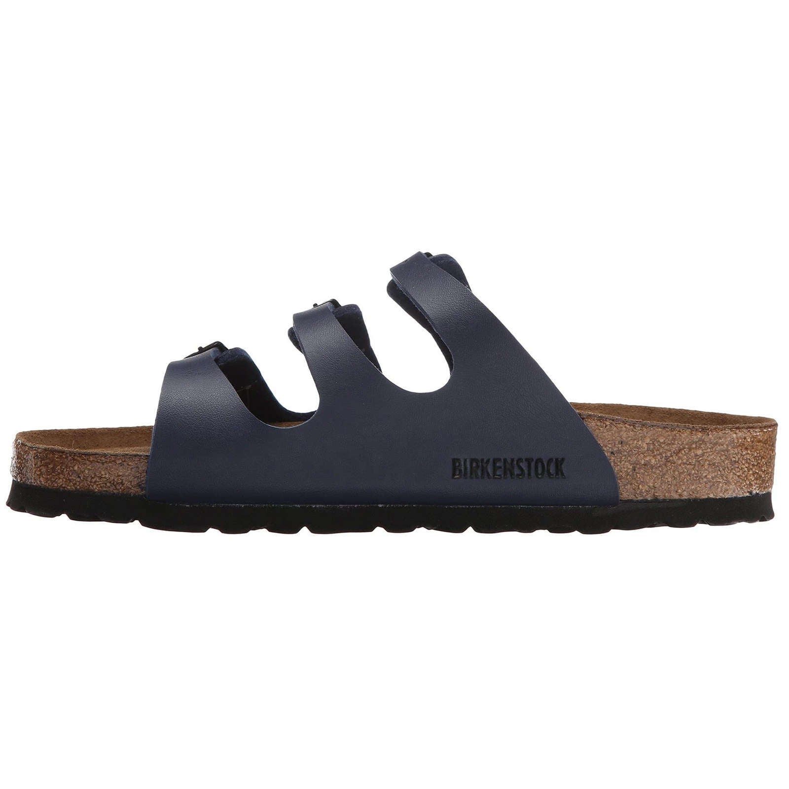 Birkenstock Florida Soft Footbed Birko-Flor Unisex Sandals#color_blue