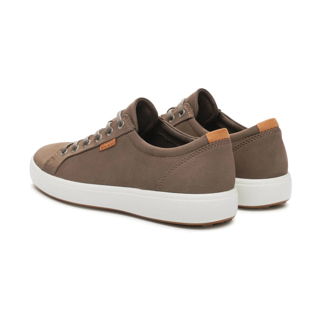 Ecco Soft 7 430004 Leather Mens Trainers#color_dark clay lion