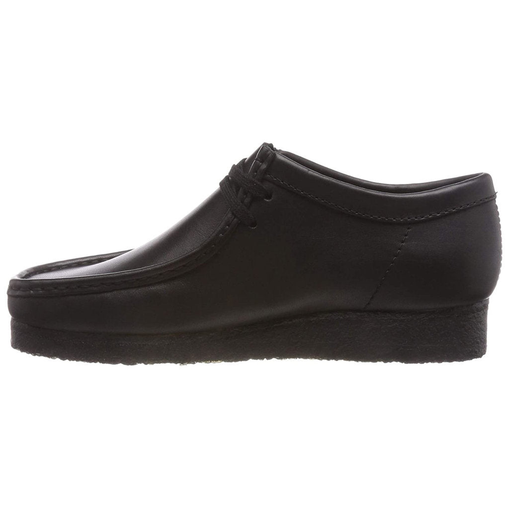 Clarks Originals Wallabee Leather Mens Shoes#color_black