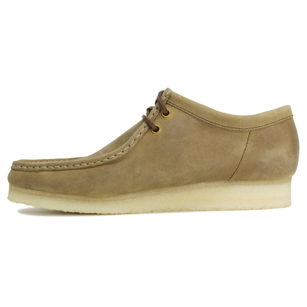Clarks Originals Wallabee Leather Mens Shoes#color_brown