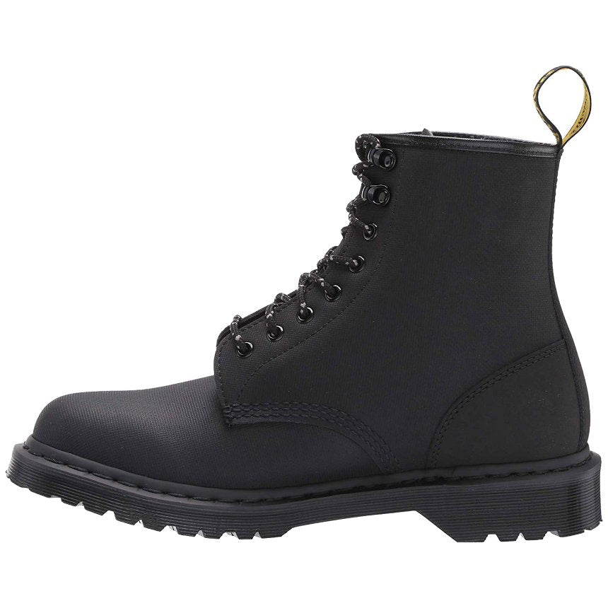 Dr. Martens 1460 Nubuck Lamper Leather Unisex Ankle Boots#color_black