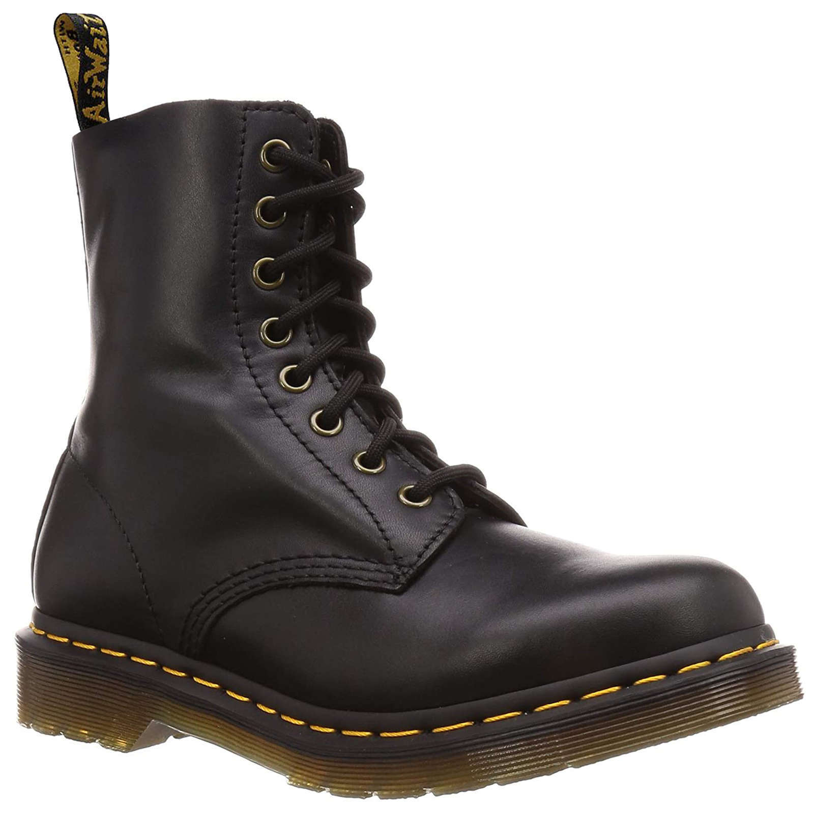 Dr. Martens 1460 Pascal Wanama Leather Womens Boots#color_black