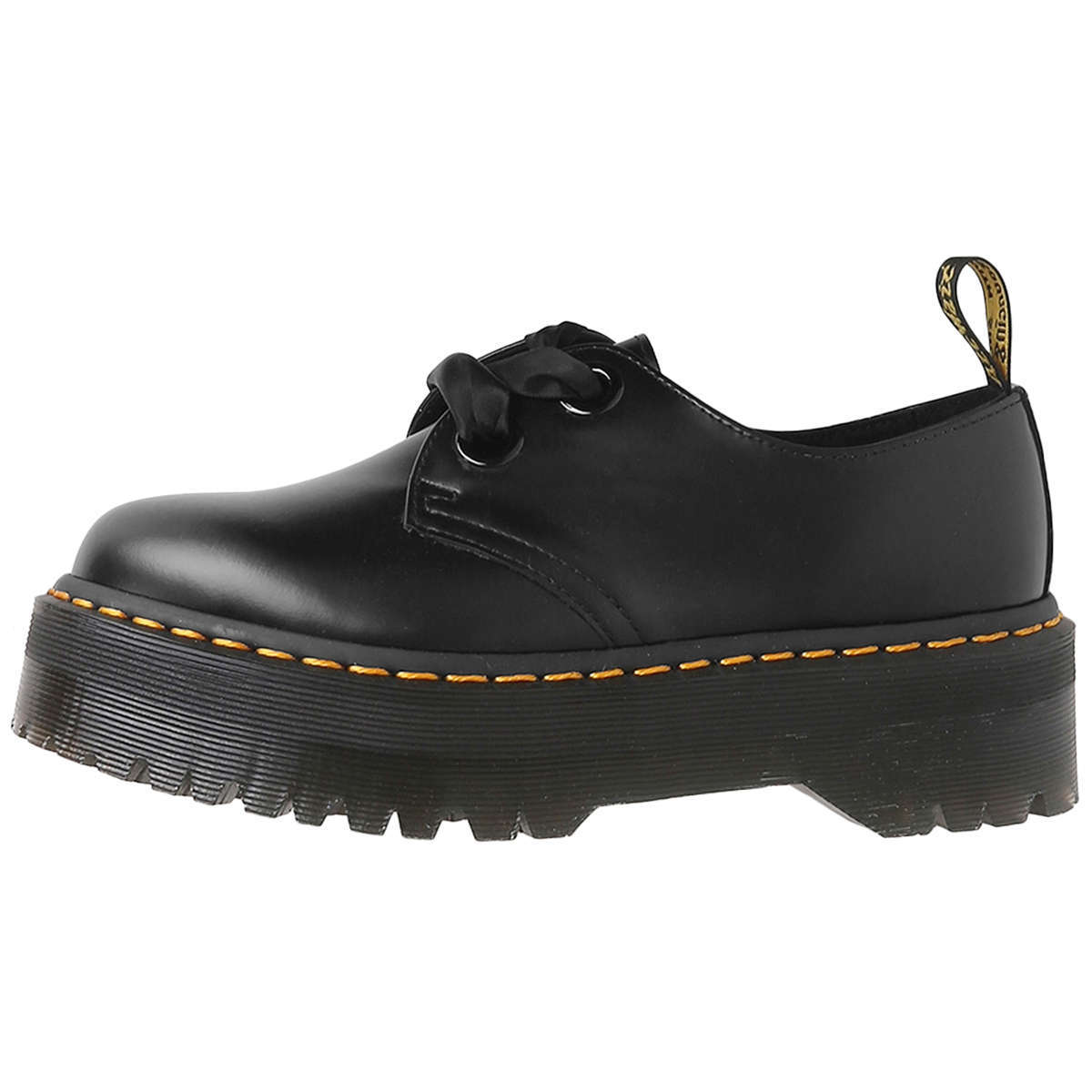 Dr. Martens Holly Buttero Leather Womens Shoes#color_black