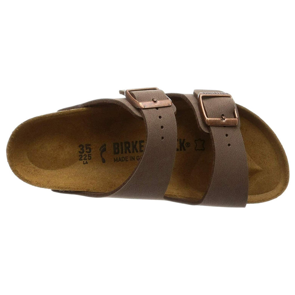 Birkenstock Arizona Birko-Flor Nubuck Unisex Sandals#color_mocca