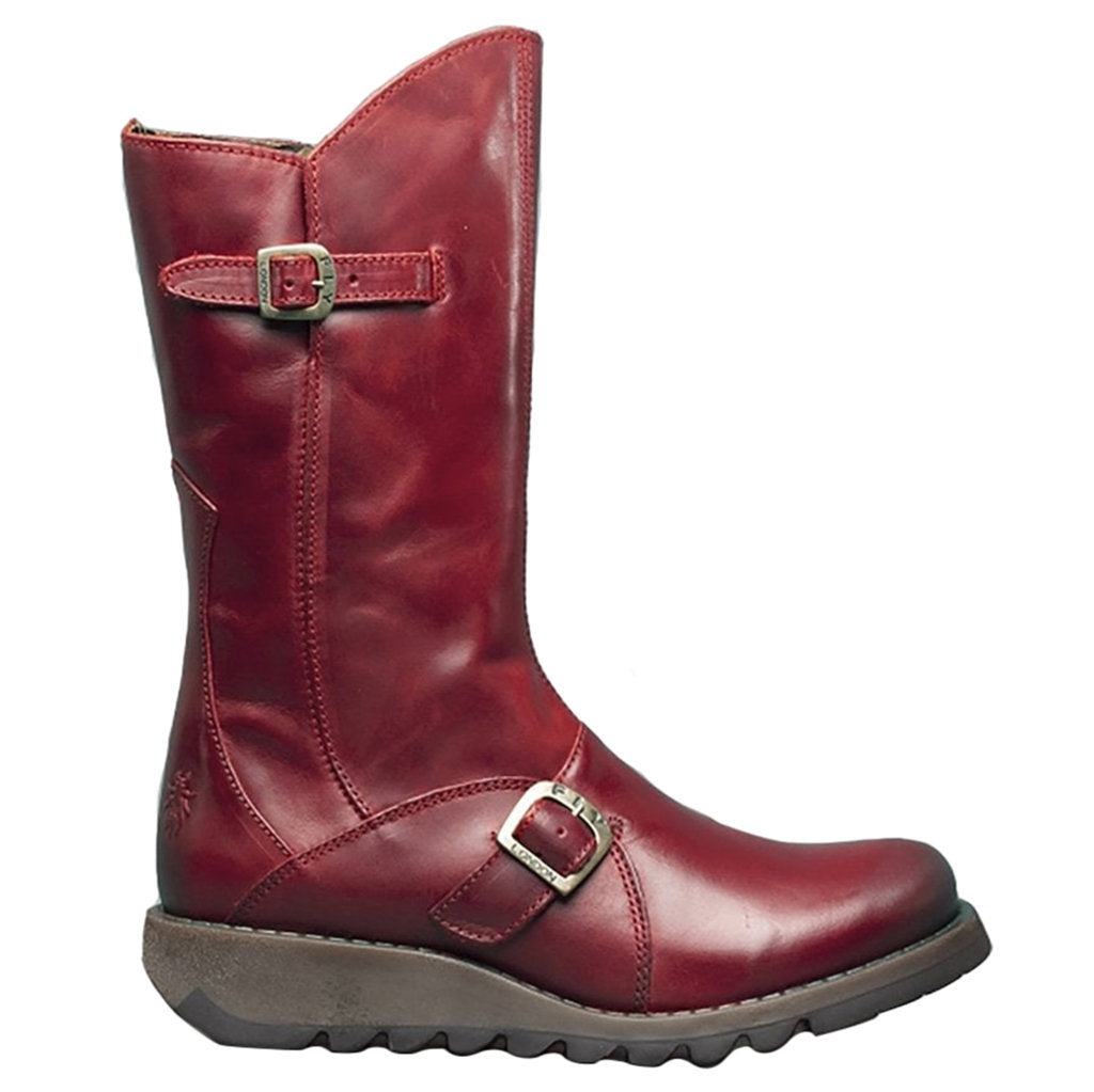 Fly London MES 2 Rug Leather Womens Boots#color_red