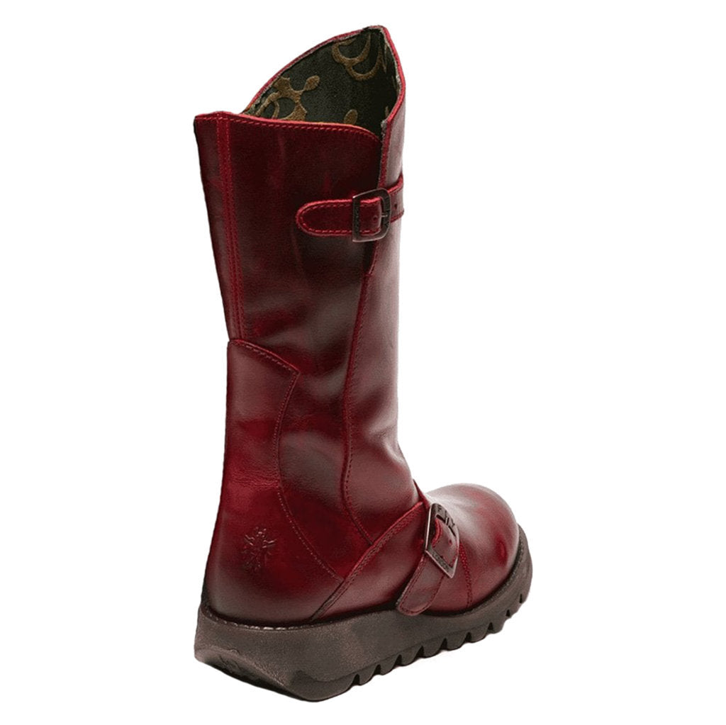 Fly London MES 2 Rug Leather Womens Boots#color_red
