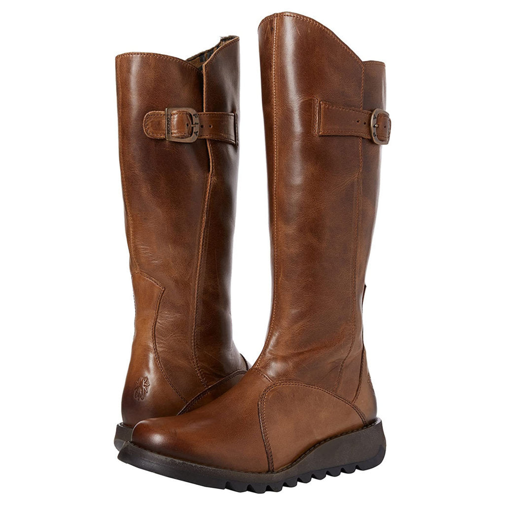 Fly London MOL 2 Rug Leather Womens Boots#color_camel
