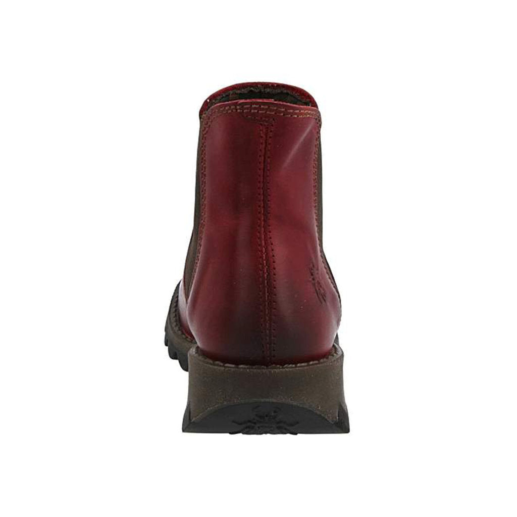 Fly London SALV Rug Leather Womens Boots#color_red