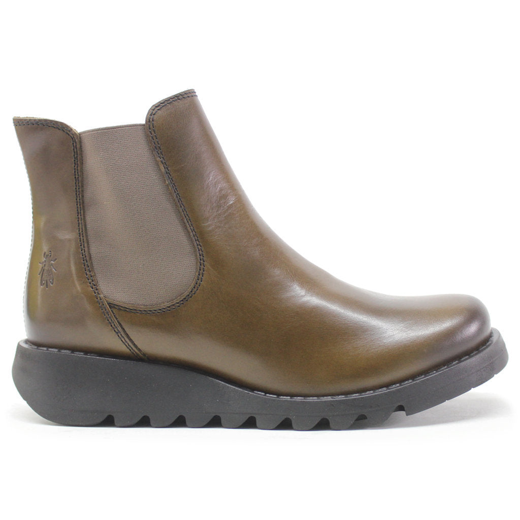 Fly London SALV Rug Leather Womens Boots#color_olive olive