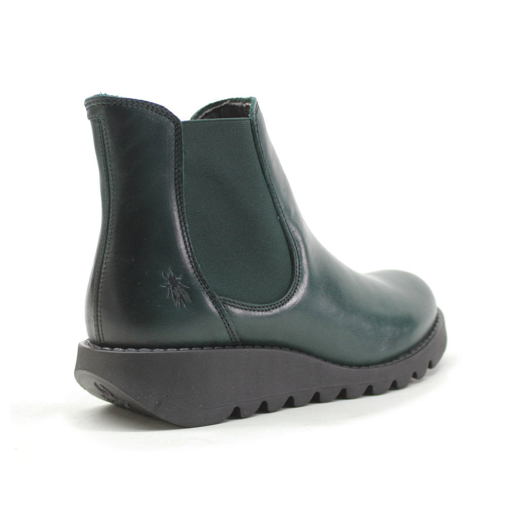 Fly London SALV Rug Leather Womens Boots#color_petrol petrol
