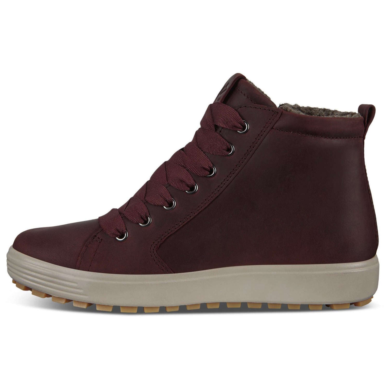 Ecco Soft 7 Tred Nubuck Womens Boots#color_chocolate