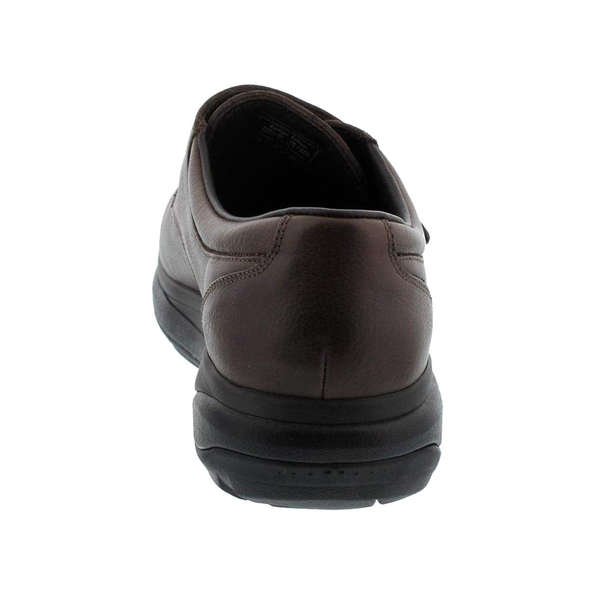Joya Edward Full Grain Leather Men's Wide Slip-On Shoes#color_brown