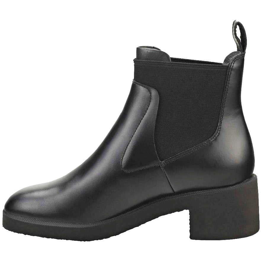 Camper Wonder Smooth Leather Women's Block Heeled Ankle Boots#color_black