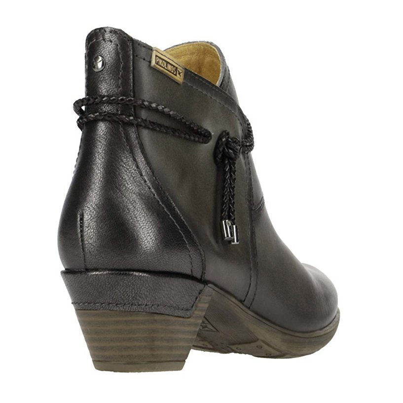 Pikolinos Rotterdam 902-8775 Leather Womens Boots#color_lead