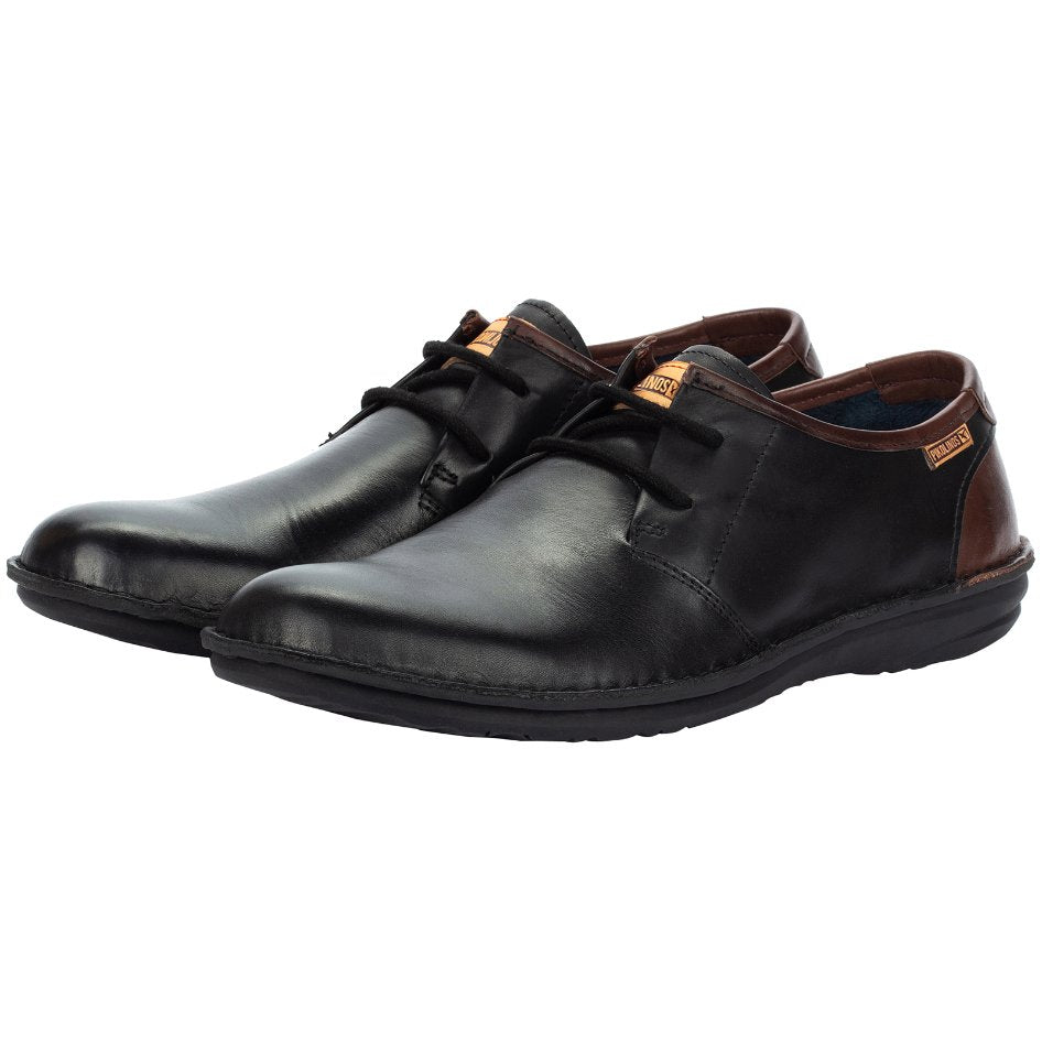 Pikolinos Santiago M8M-4298C1 Leather Mens Shoes#color_black