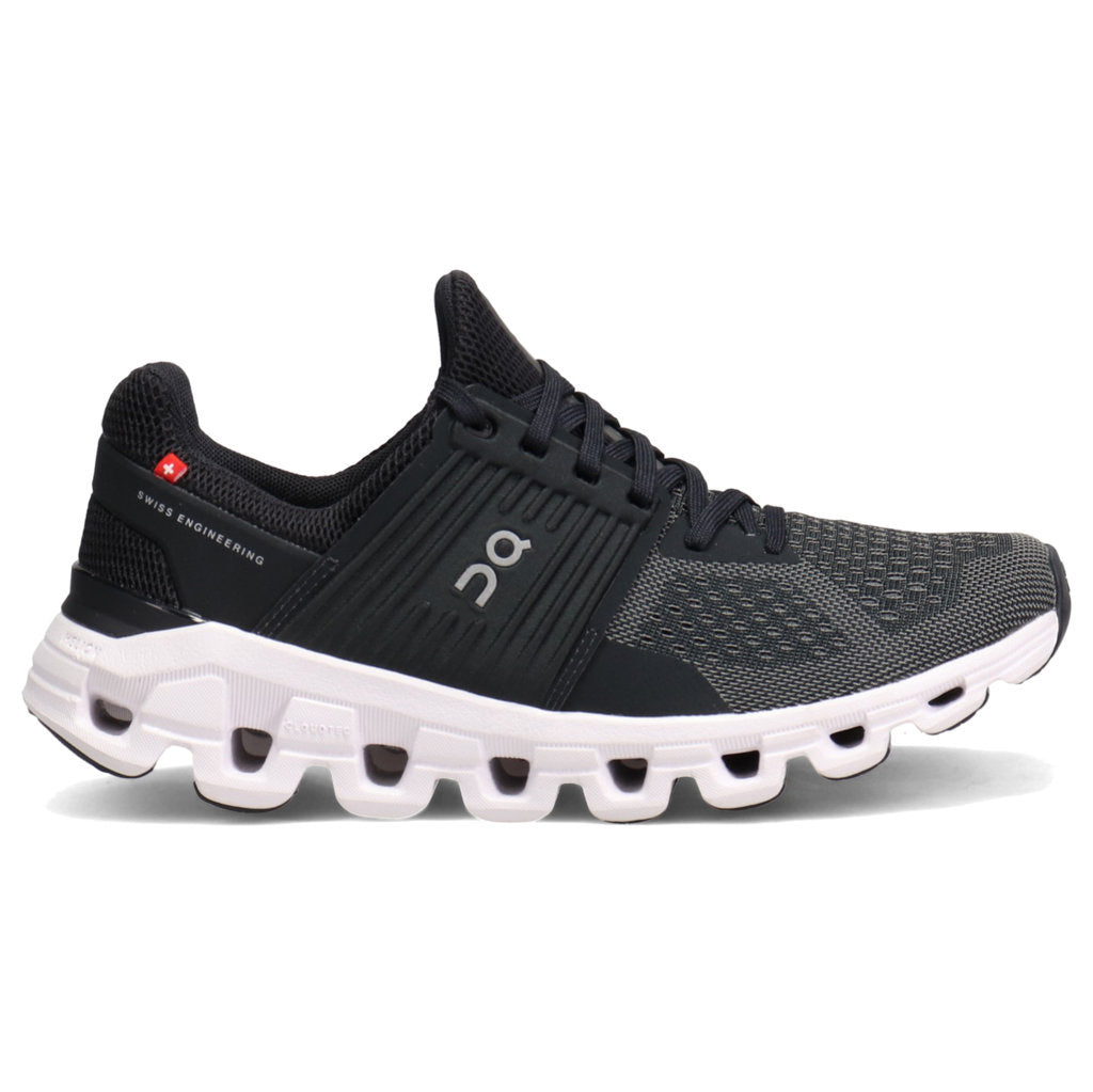 On Running Cloudswift Mesh Women's Low-Top Trainers#color_black rock