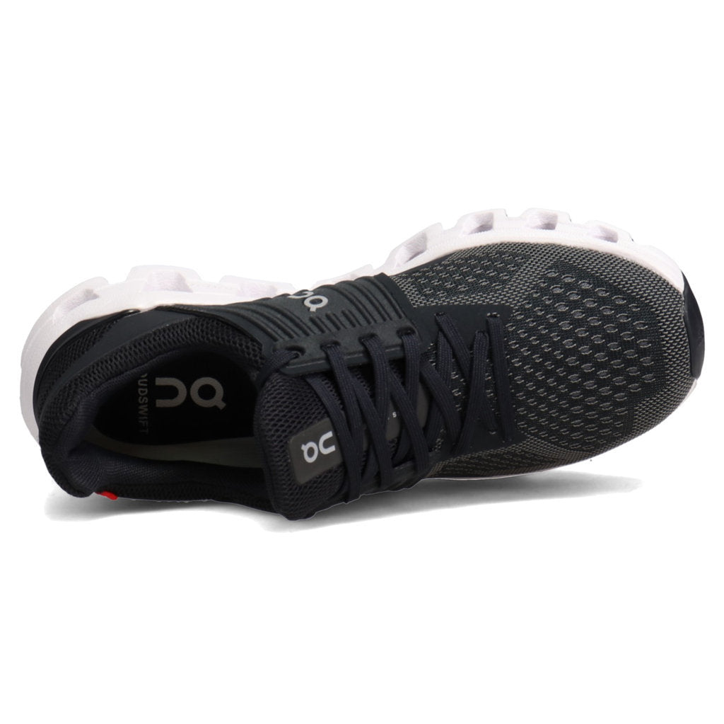 On Running Cloudswift Mesh Women's Low-Top Trainers#color_black rock