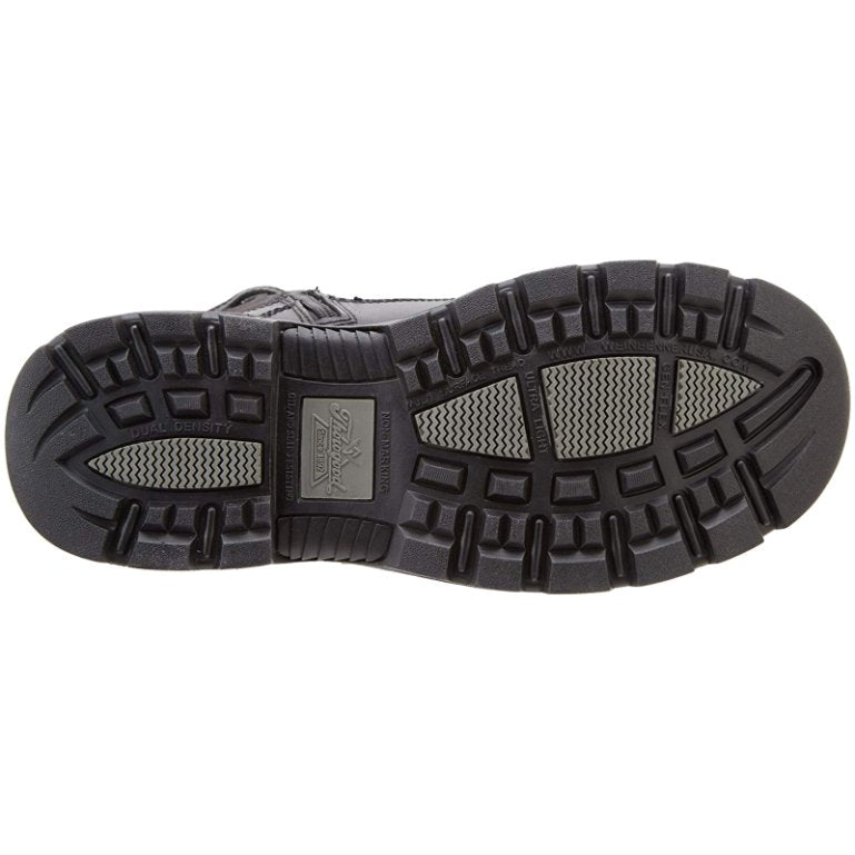 Thorogood Gen-Flex2 8 Inch Side Zip Waterproof Leather Men's Tactical Boots#color_black