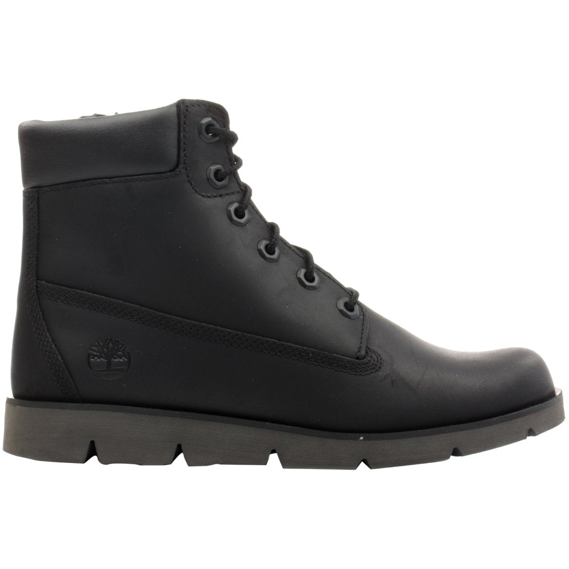 Timberland Radford 6'' Side Zip Leather Youth Boots#color_black