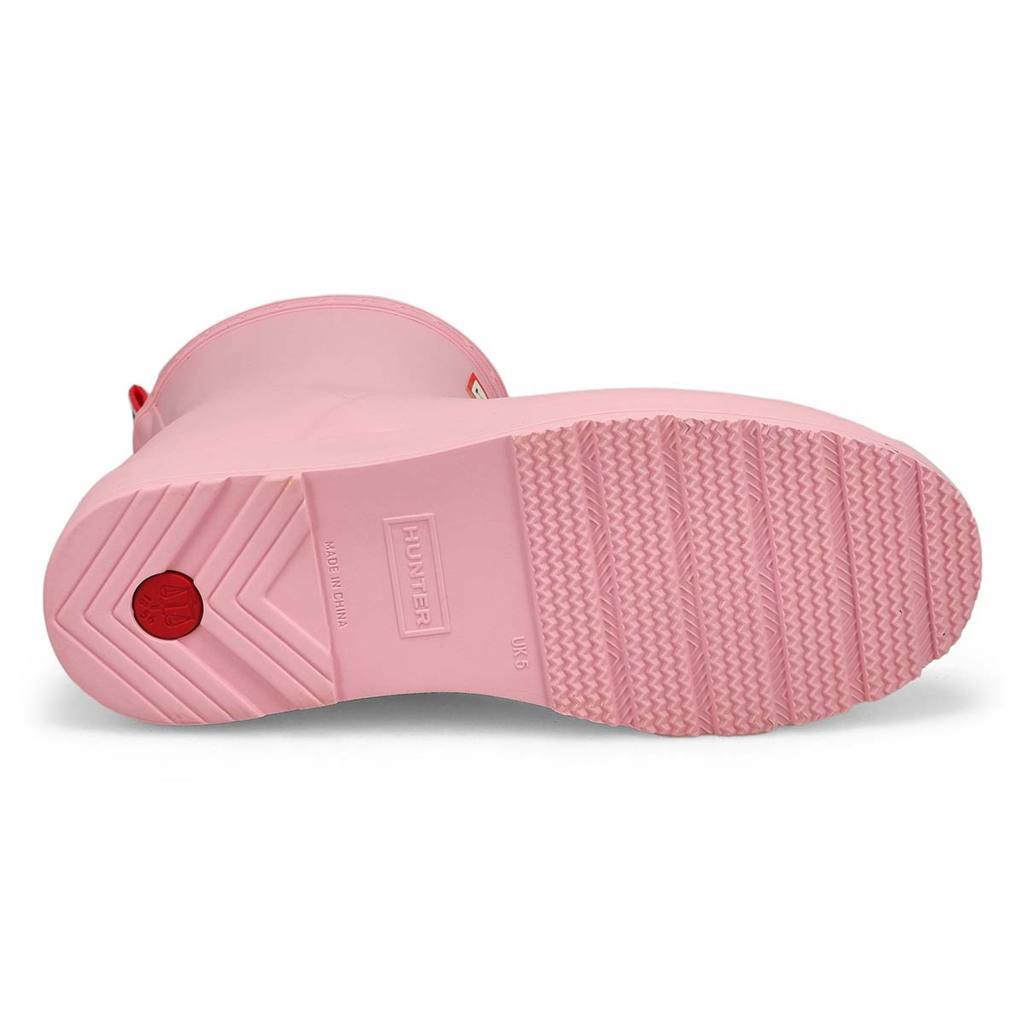 Hunter Original Play Short Wellington Rubber Womens Boots#color_azalea pink