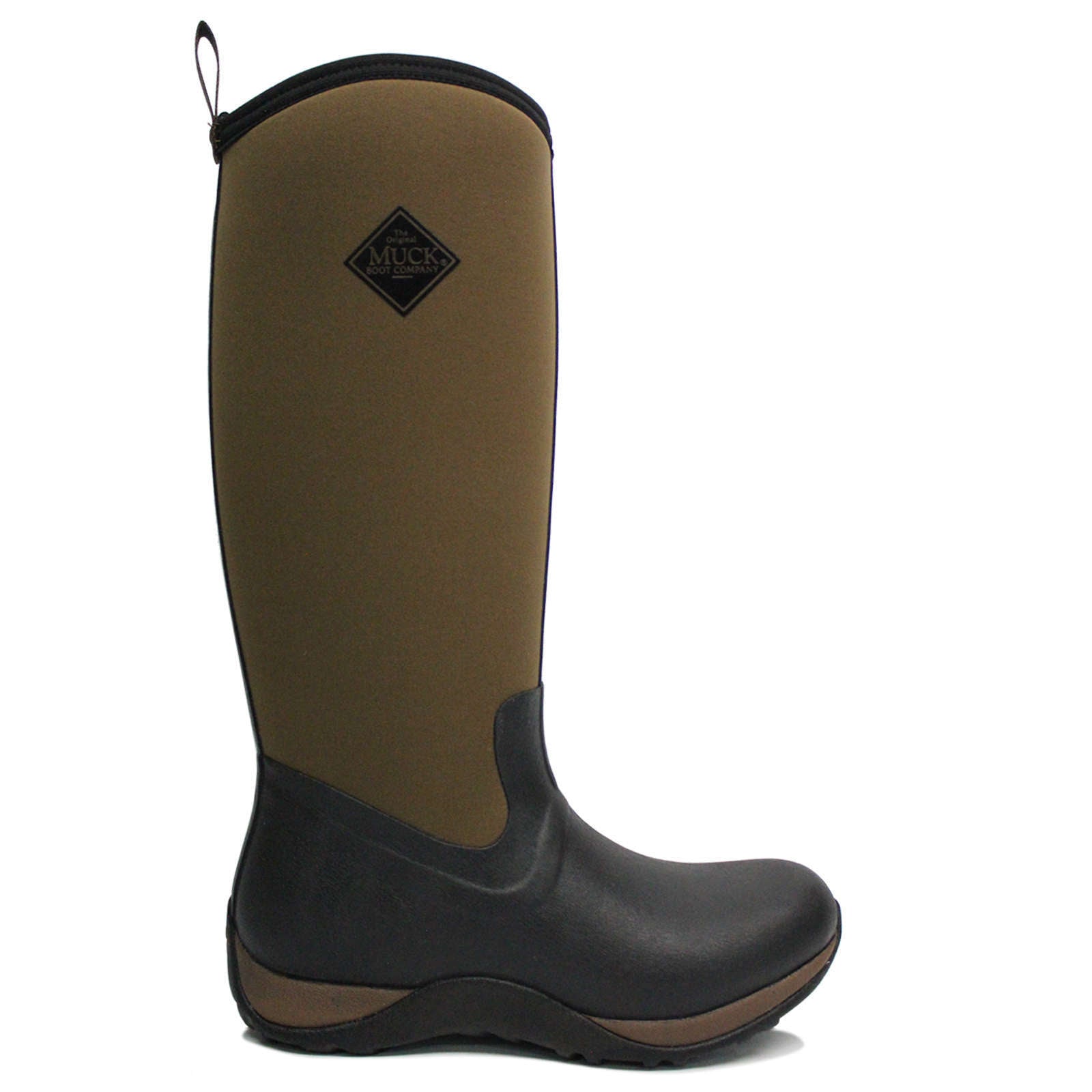 Muck Boot Artic Adventure Waterproof Women's Tall Wellington Boots#color_black tan