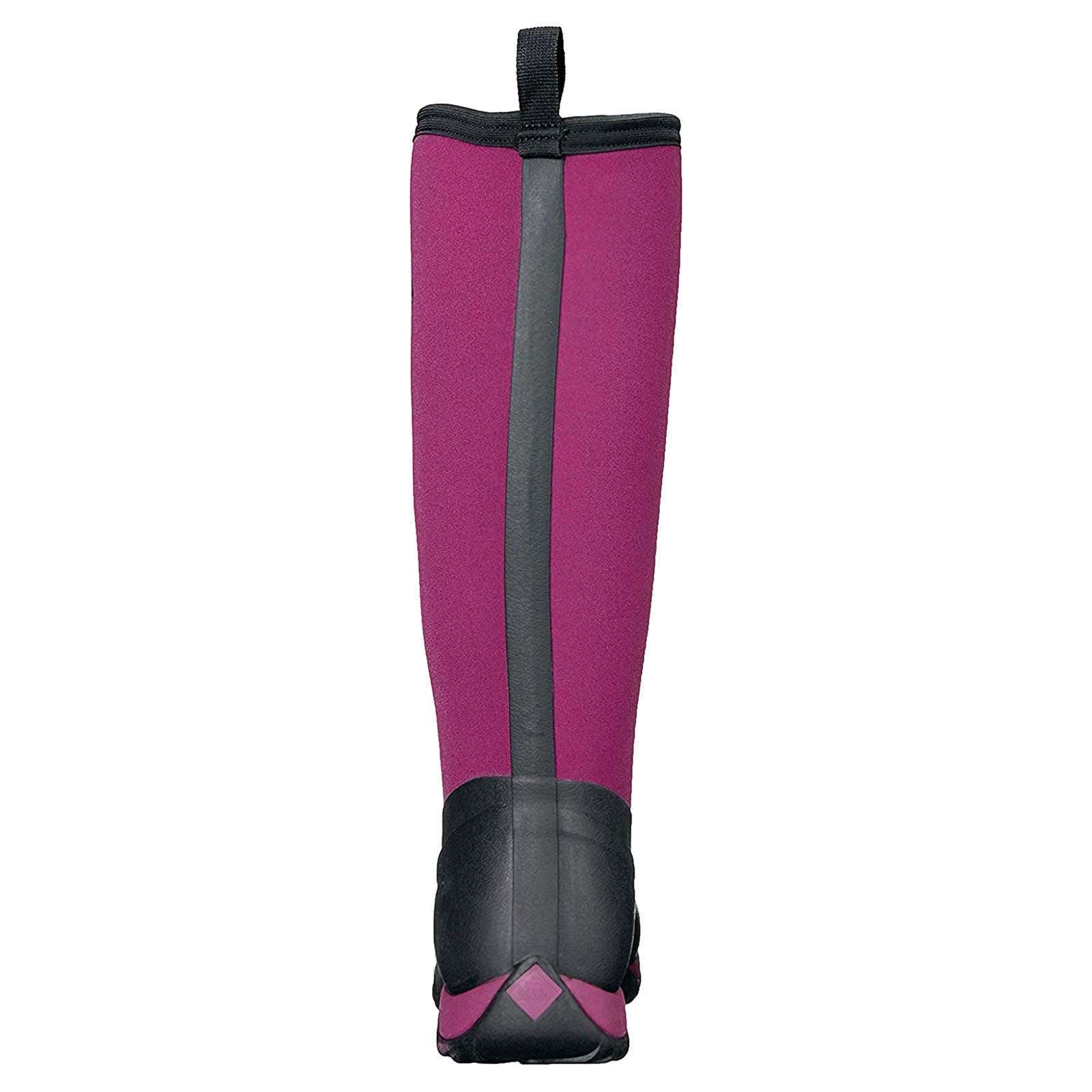 Muck Boot Artic Adventure Waterproof Women's Tall Wellington Boots#color_black maroon