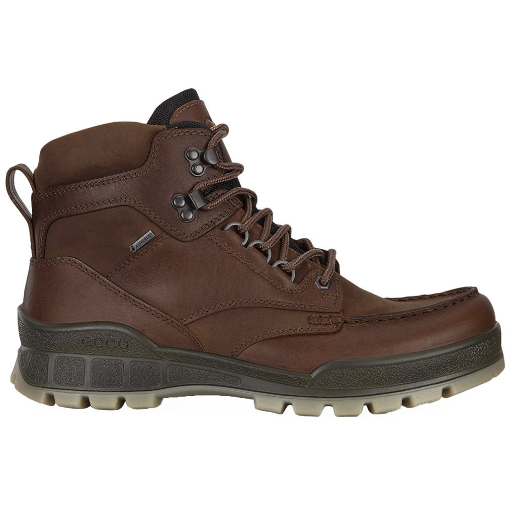 Ecco Mens Boots Track 25 831704 Hiking Outdoor Ankle Gore-Tex Leather Nubuck - UK 10.5-11