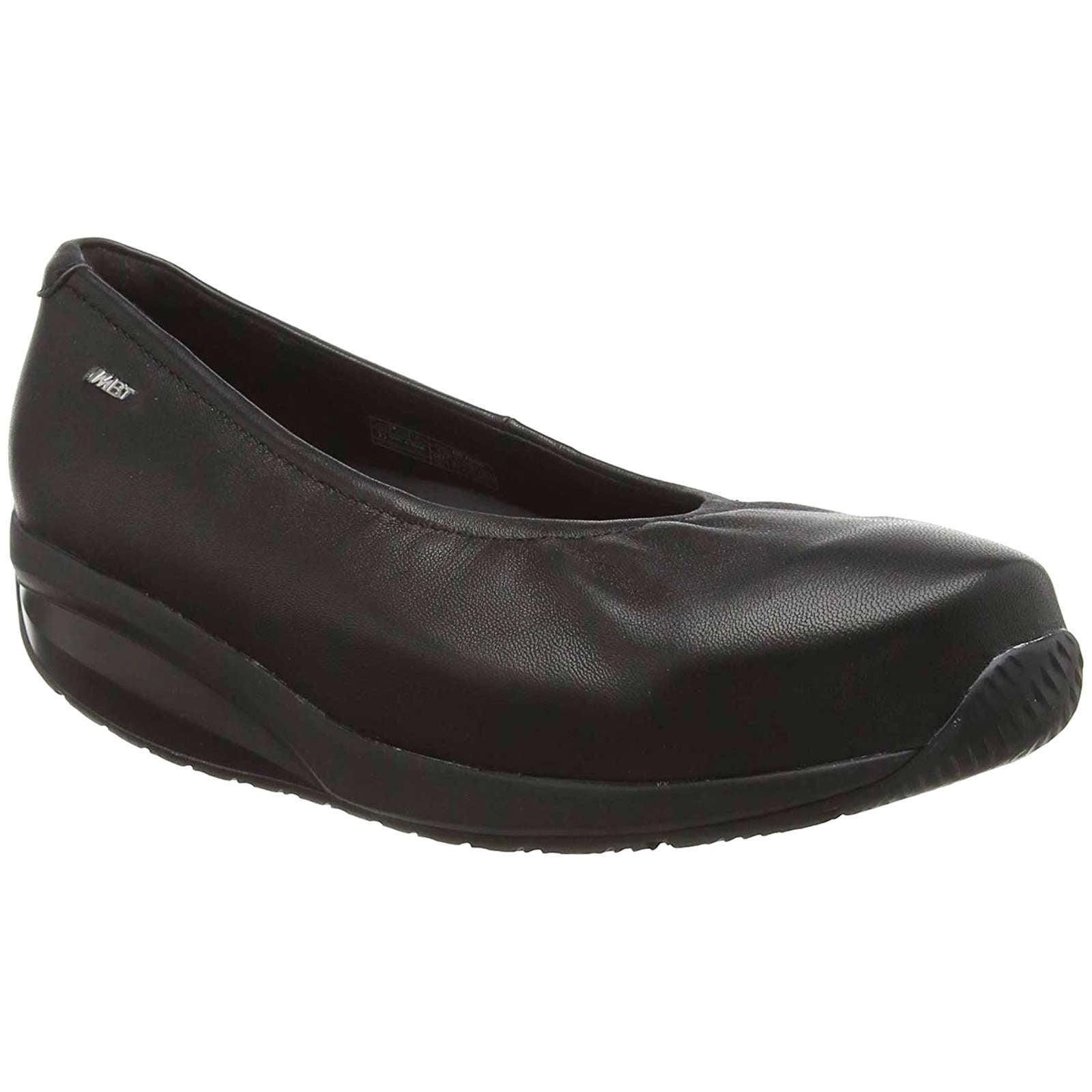 MBT Harper Leather Women's Ballerinas Shoes#color_black
