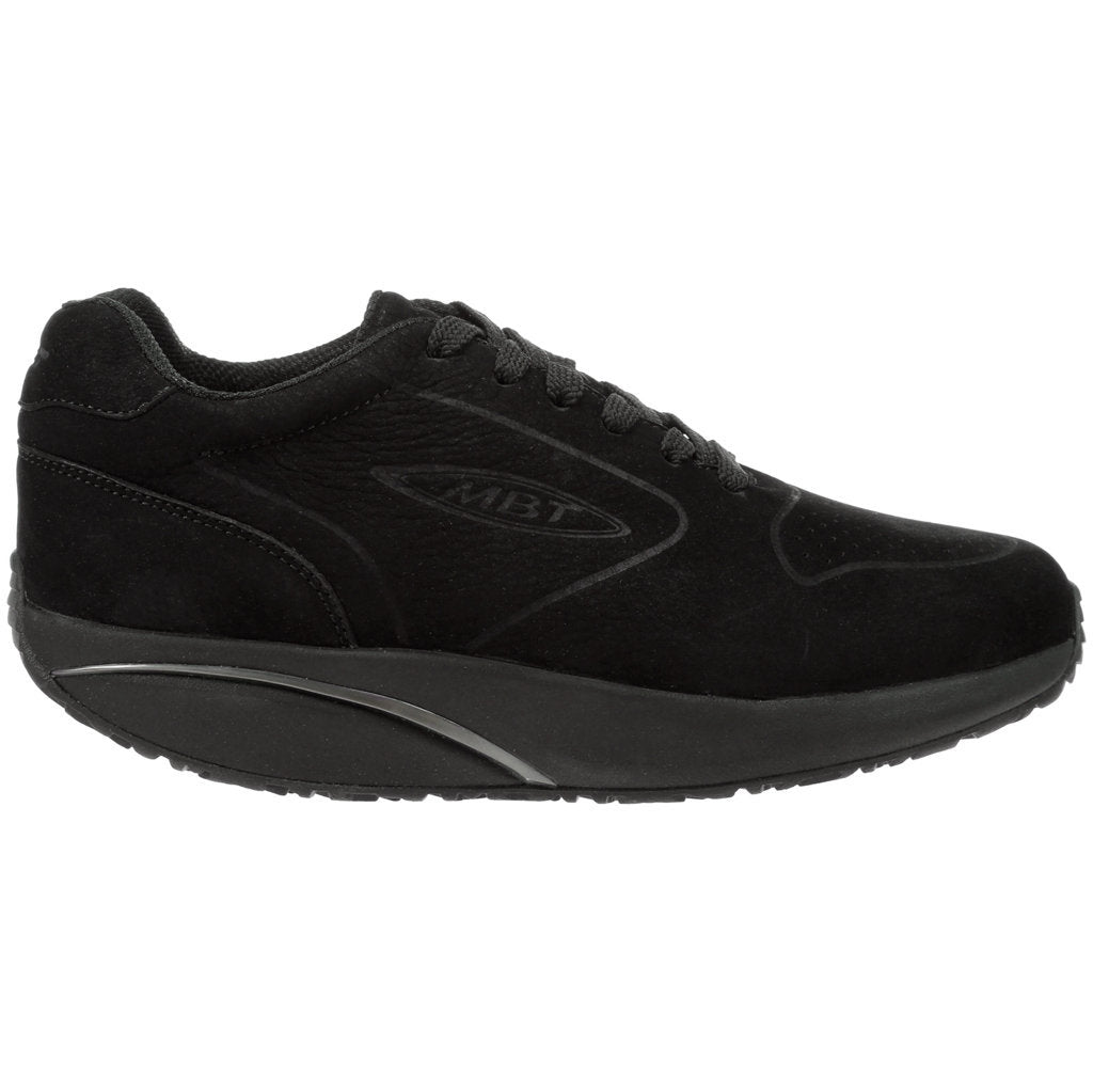 MBT 1997 Synthetic Leather & Mesh Men's Low-Top Trainers#color_black