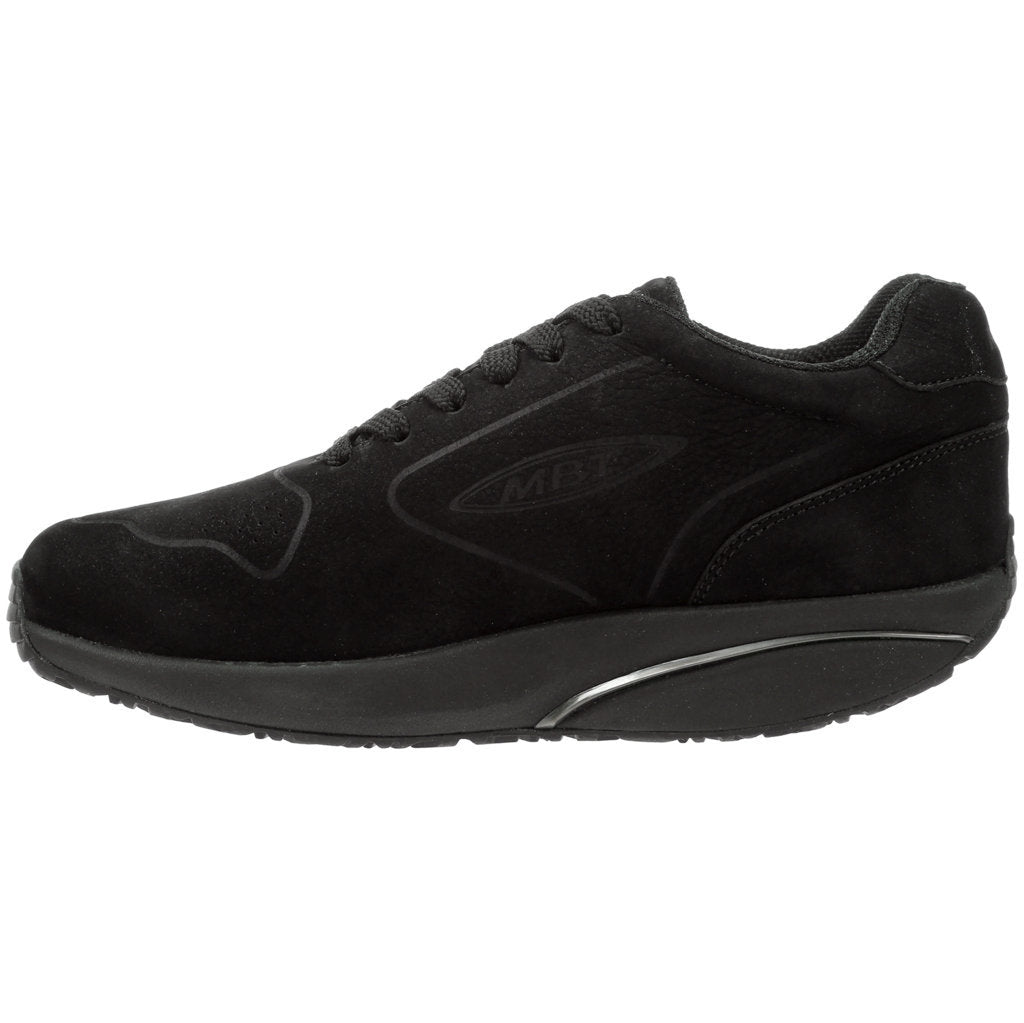 MBT 1997 Synthetic Leather & Mesh Men's Low-Top Trainers#color_black