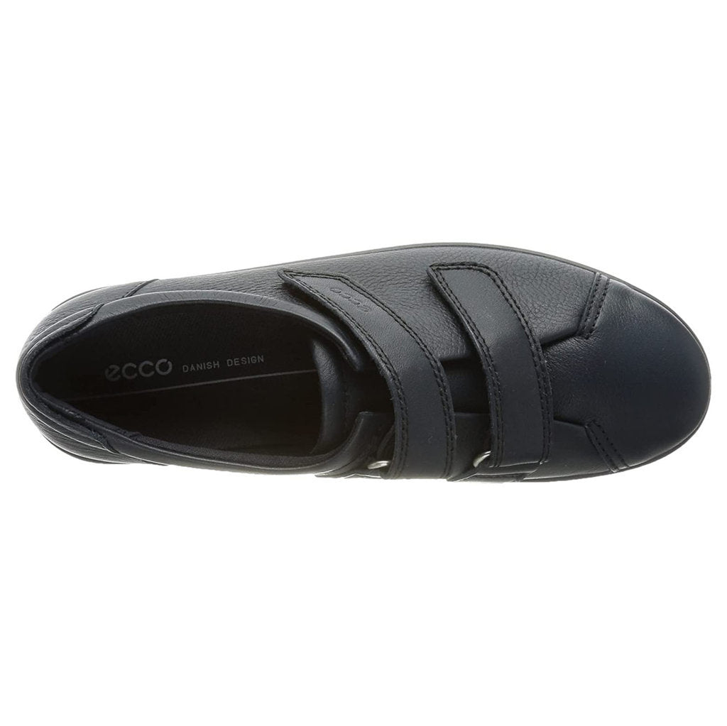 Ecco Soft 2.0 206513 Leather Womens Shoes#color_marine