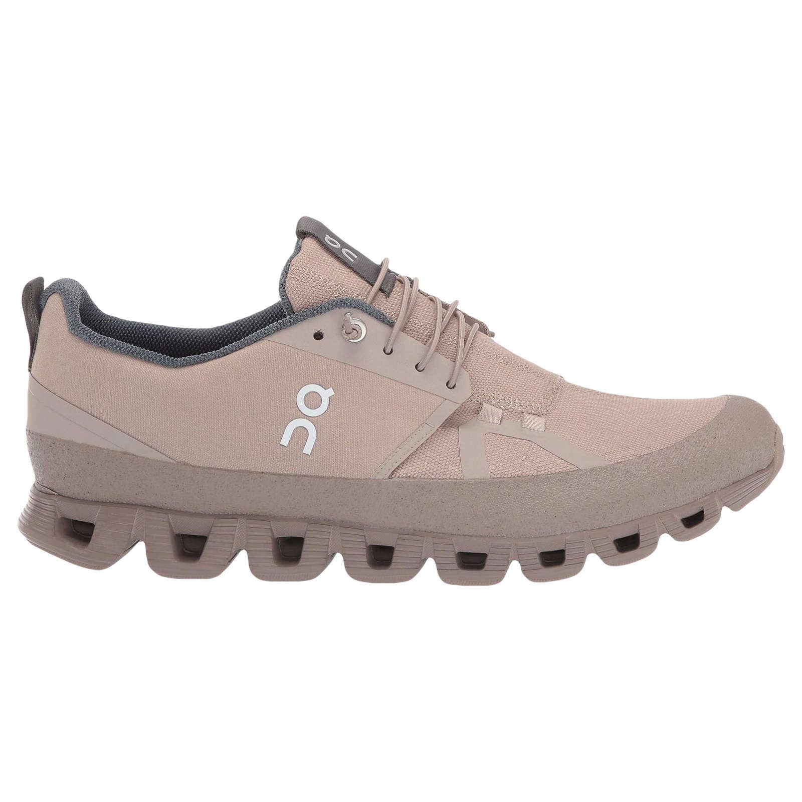 On Running Cloud Dip Canvas Men's Low-Top Trainers#color_desert clay