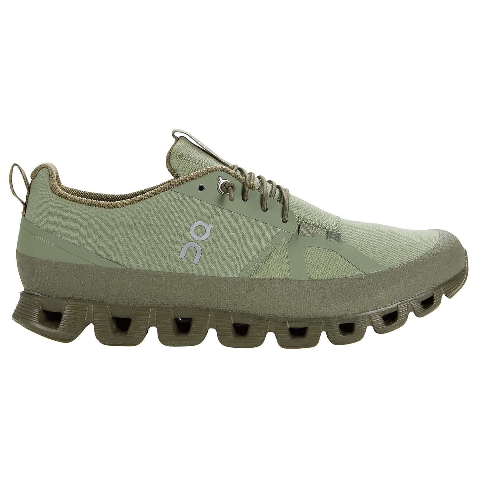 On Running Cloud Dip Canvas Men's Low-Top Trainers#color_reseda olive