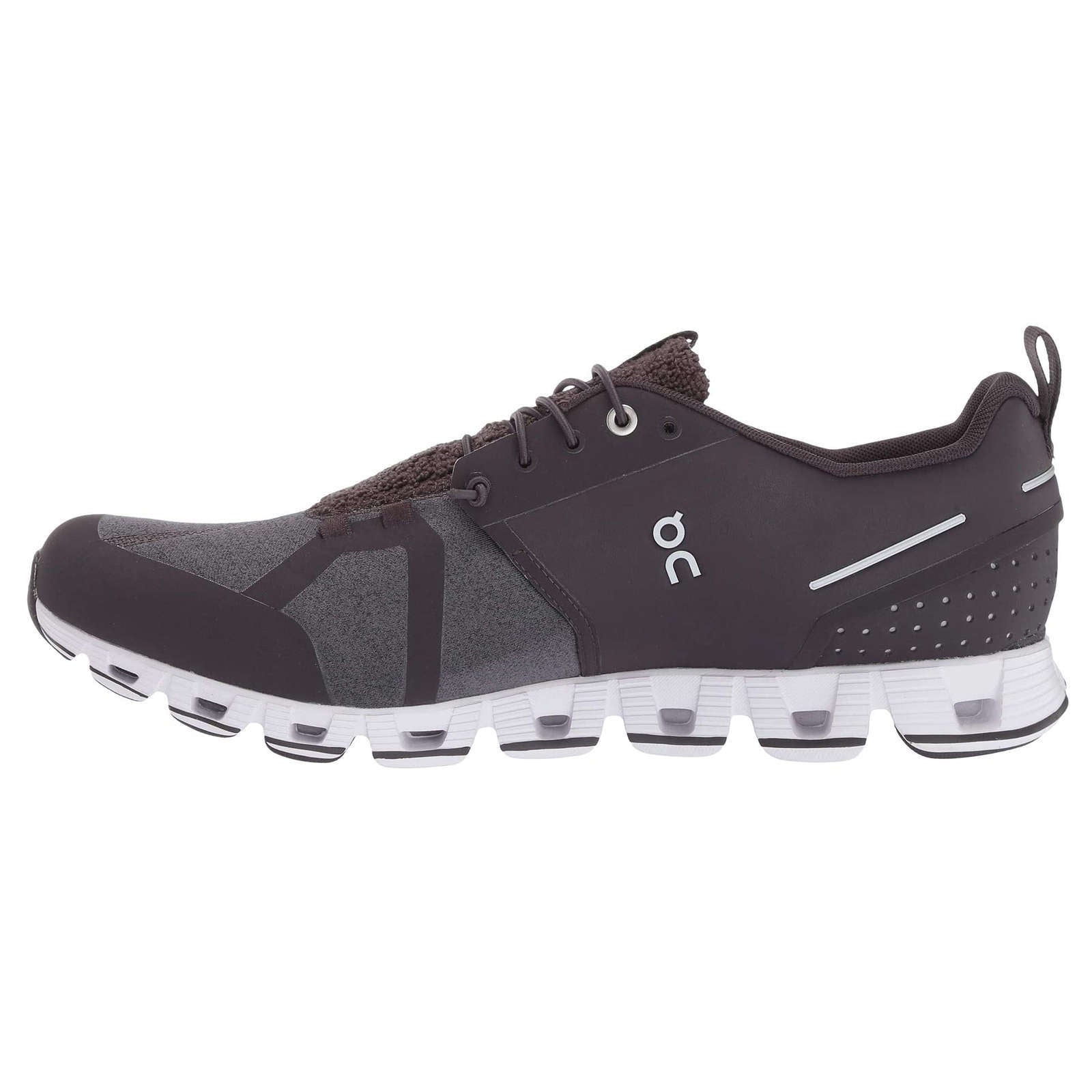 On Running Cloud Terry Textile Men's Low-Top Trainers#color_pebble