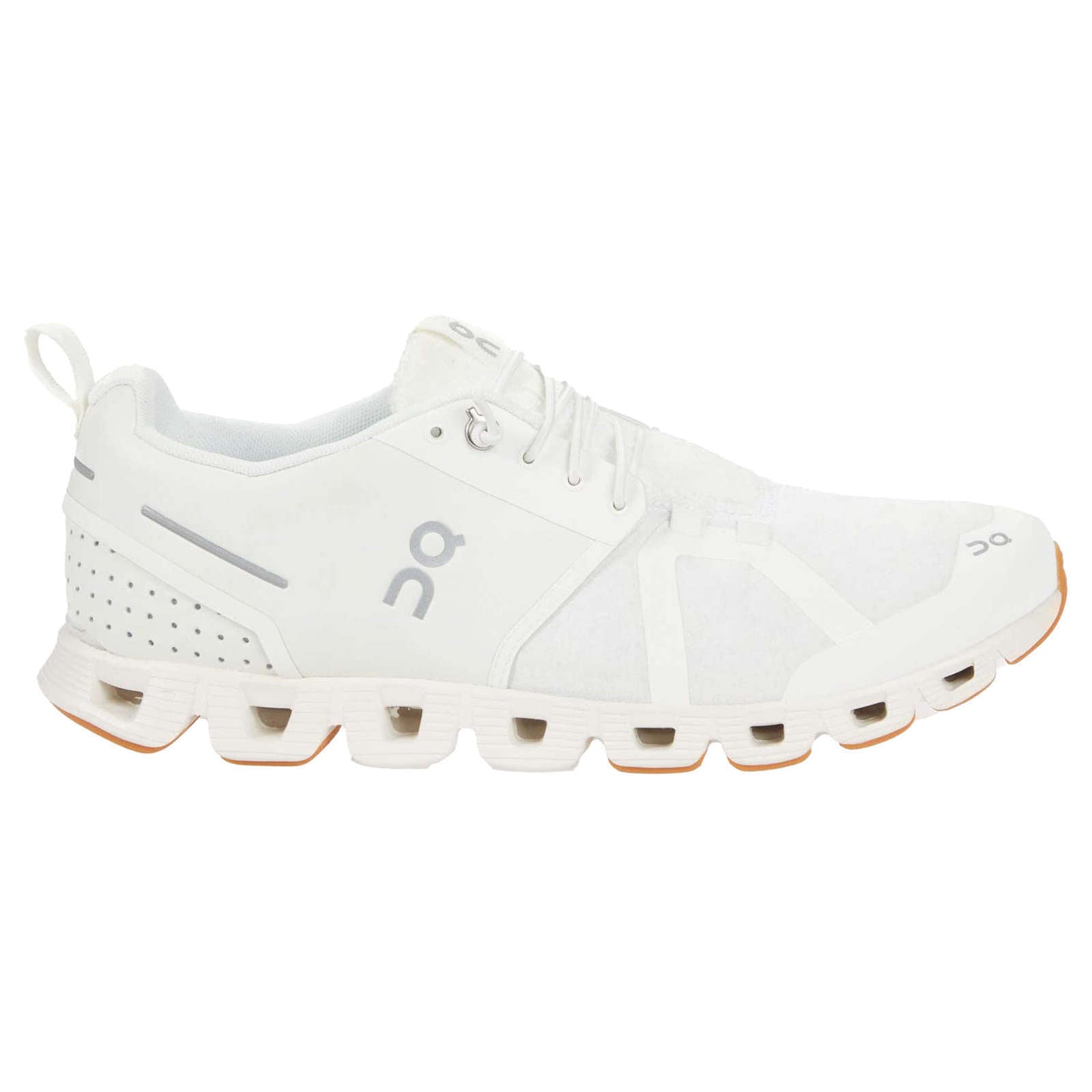 On Running Cloud Terry Textile Women's Low-Top Trainers#color_white