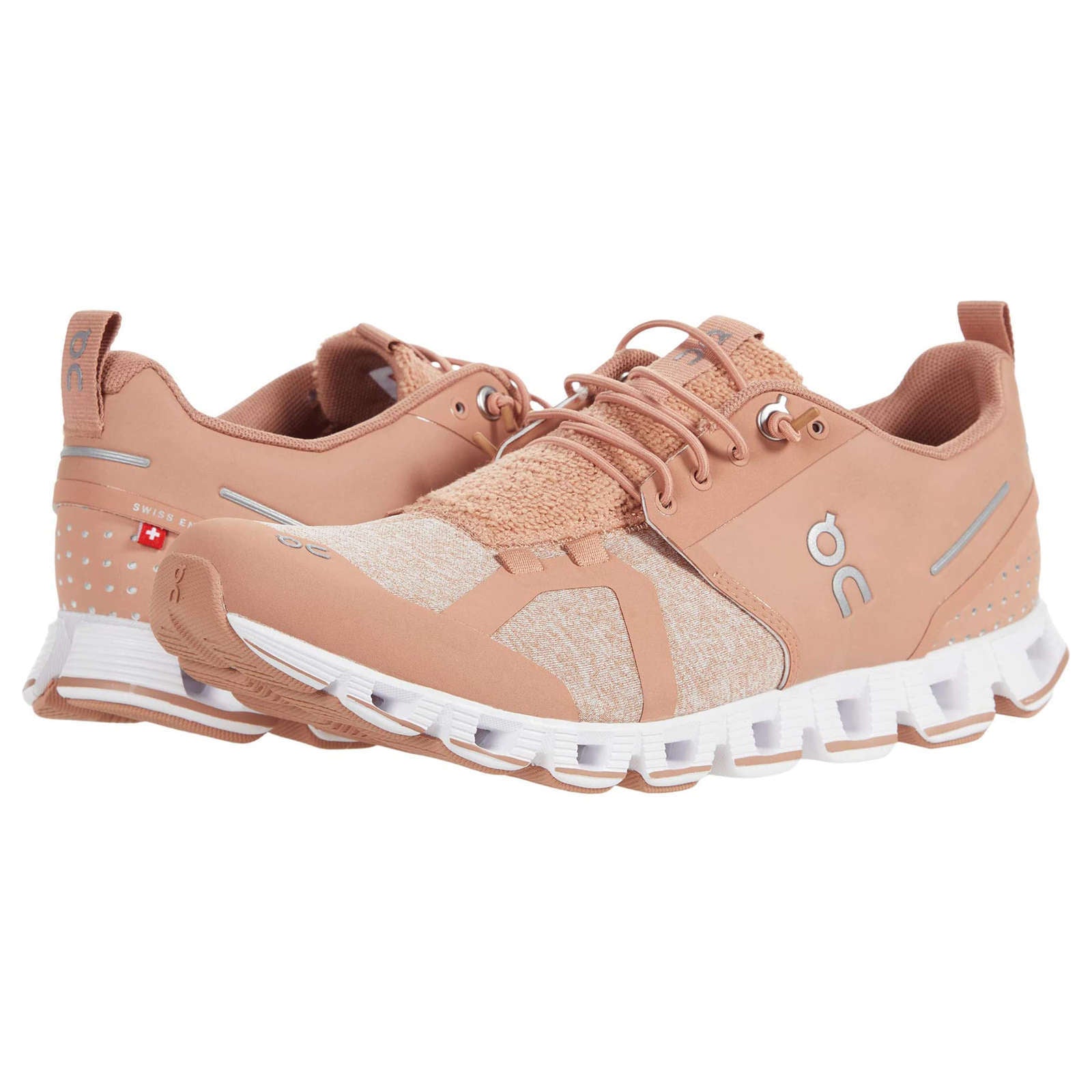 On Running Cloud Terry Textile Women's Low-Top Trainers#color_cork